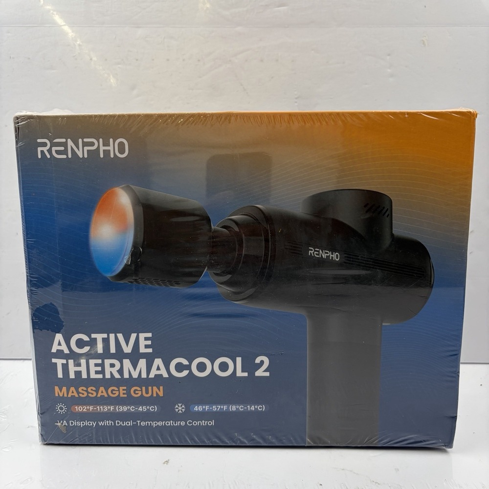 RENPHO Active Thermacool Massage Gun Deep Tissue with Heat and Cold FSA Eligible